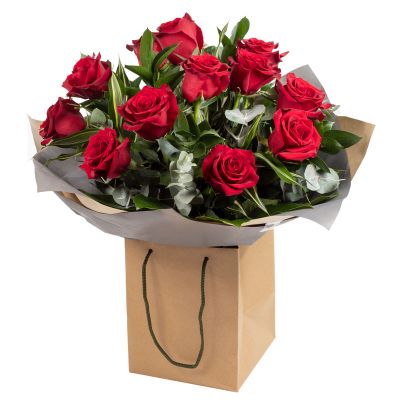 Romance of red roses