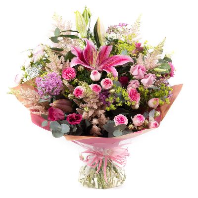 Florist selection pink