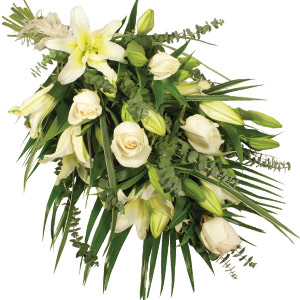 Stylish and stunning eco tied style arrangement in eco foam