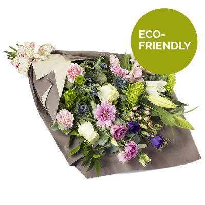 Eco wrap of flowers