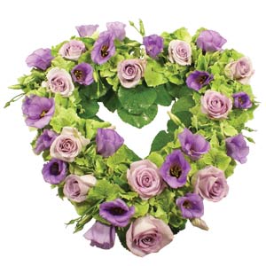 Lilac love Heart