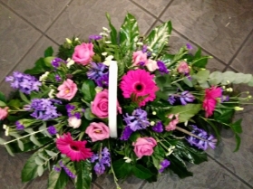 Basket of love in pink