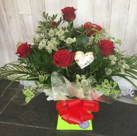 Valentines rose delight